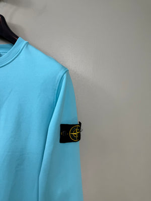 Stone Island Aqua Blue Jumper