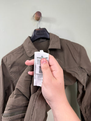 Stone Island Khaki Ghost Overshirt