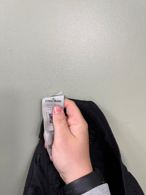 Stone Island Black RE-T Cargo Bottoms