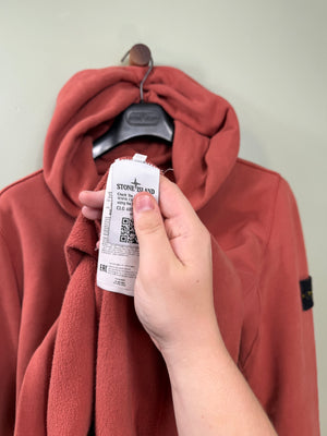 Stone Island Burnt Orange Hoodie