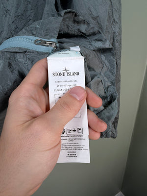 Stone Island Sky Blue Nylon Metal Overshirt