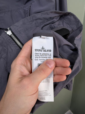 Stone Island Purple Micro Reps Parka Jacket