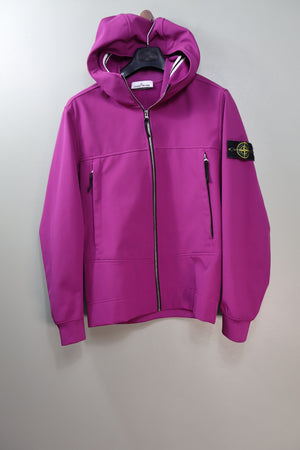 Stone Island Purple Soft Shell Jacket