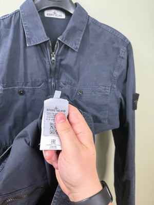 Stone Island Navy Overshirt
