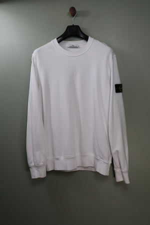 Stone Island White Jumper