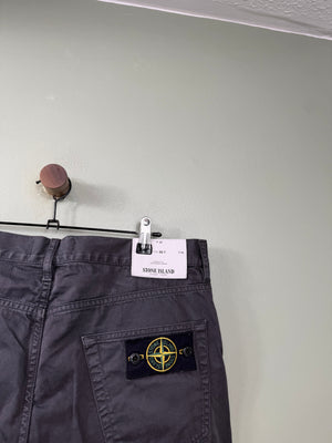 Stone Island Charcoal Grey RE-T Chinos