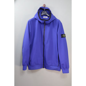Stone Island Blue Soft Shell Jacket
