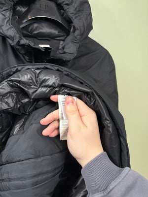 C.P. Company Black Micro-M Down Parka Jacket
