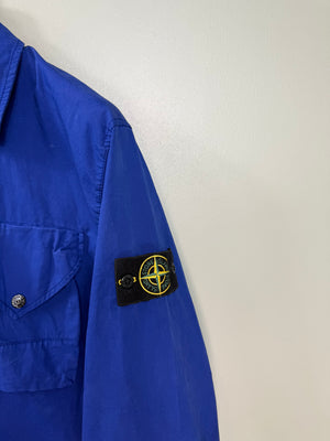 Stone Island Blue Overshirt