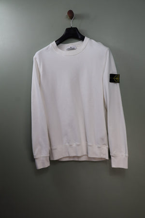 Stone Island White Jumper
