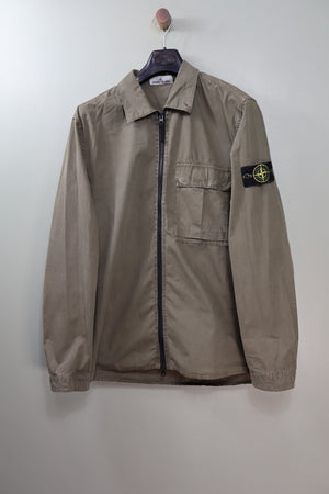 Stone Island Khaki Overshirt