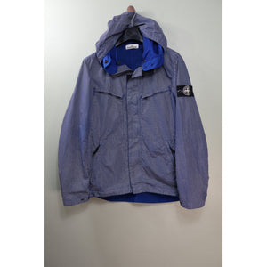 Stone Island Blue Pixel Reflective Jacket