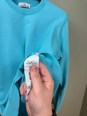 Stone Island Aqua Blue Jumper