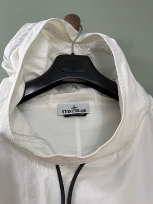 Stone Island White Supima Smock