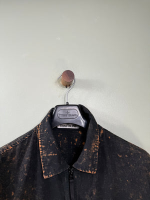 Stone Island Black Ovo Dye Overshirt