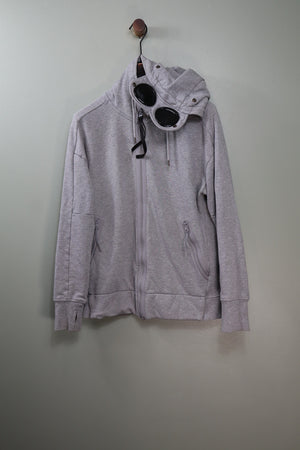 C.P. Company Grey Goggle Hoodie
