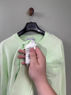 Stone Island Pastel Green Jumper