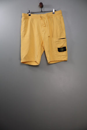 Stone Island Yellow Shorts