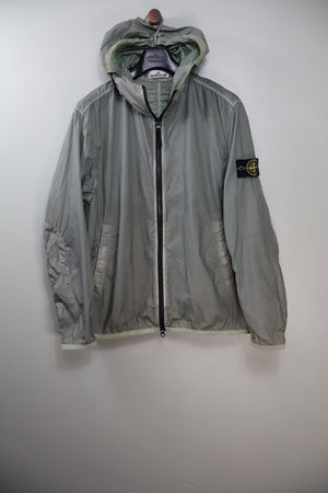 Stone Island Khaki Lamy Velour Jacket
