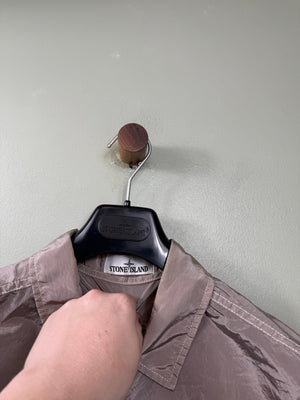 Stone Island Grey Nylon Metal Overshirt