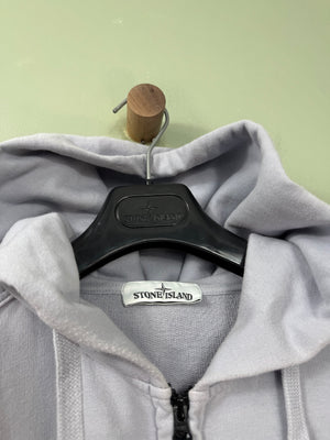 Stone Island Lavender Zipped Hoodie