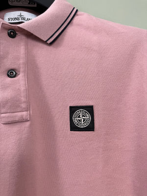 Stone Island Pink SL Polo Shirt