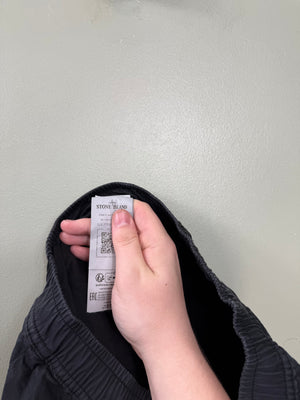 Stone Island Black RE-T Cargo Bottoms