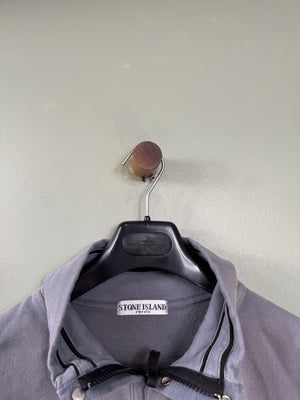 Stone Island Grey 1/4 Zip Jumper