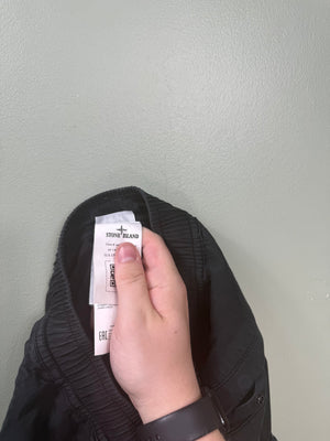 Stone Island Black RE-T Cargo Bottoms