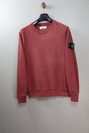 Stone Island Brick Red Jumper