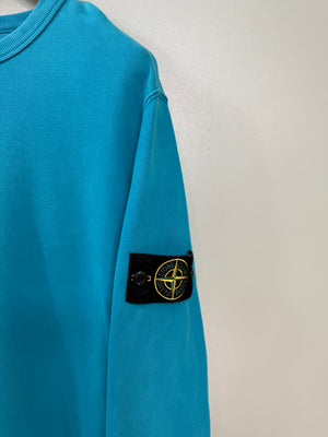 Stone Island Aqua Blue Jumper