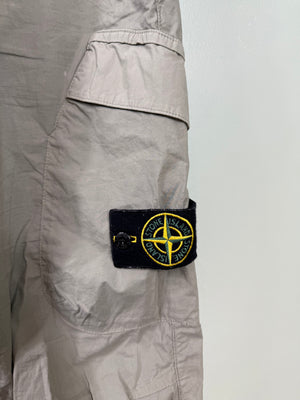 Stone Island Beige RE-T Cargo Bottoms