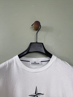 Stone Island White T-Shirt