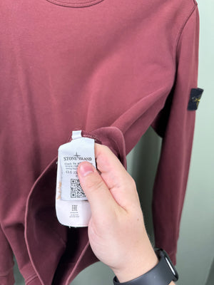 Stone Island Burgundy Jumper