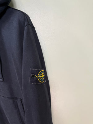 Stone Island Black Zipped Hoodie