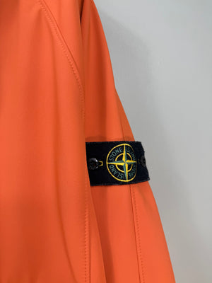 Stone Island Orange Soft Shell Jacket
