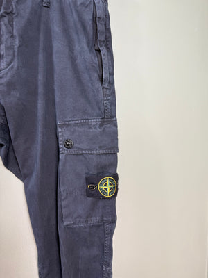 Stone Island Navy SL Cargo Bottoms