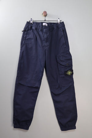 Stone Island Navy RE-T Cargo Bottoms