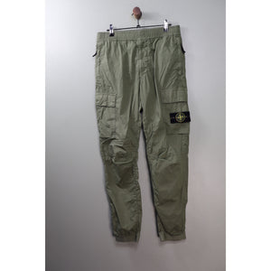 Stone Island Green RE-T Cargo Bottoms