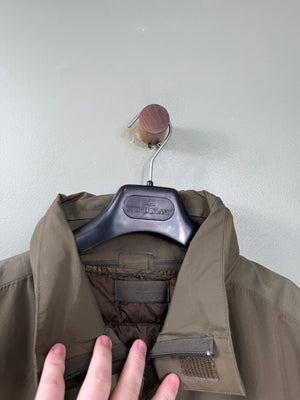 Stone Island Khaki Ghost Tank Shield Parka Jacket