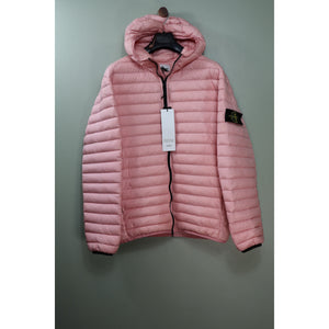 Stone Island Pink Loom Woven Down Jacket