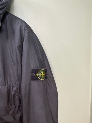 Stone Island Black Crinkle Reps Primaloft Jacket