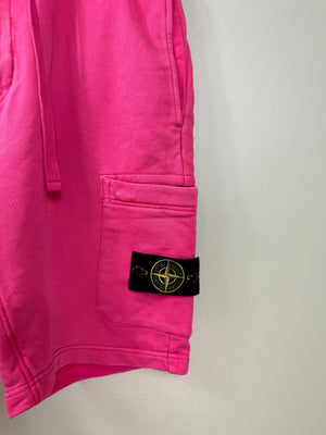 Stone Island Pink Shorts