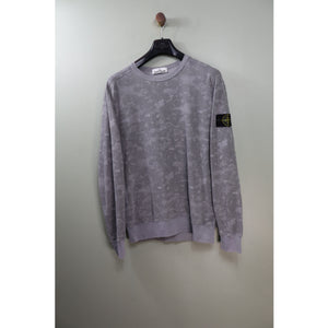 Stone Island Grey Camo Jumper