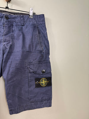 Stone Island Navy SL Cargo Shorts