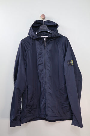 Stone Island Navy Hyper Dense Raso Jacket