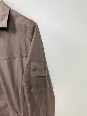 Stone Island Khaki Ghost Overshirt