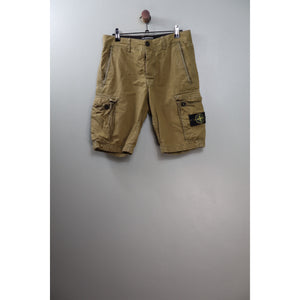 Stone Island Green SL Cargo Shorts