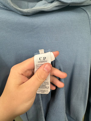 C.P. Company Blue Goggle Hoodie