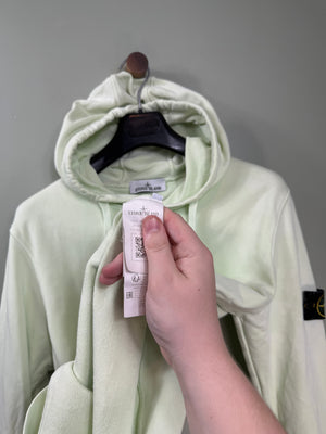 Stone Island Pastel Green Hoodie